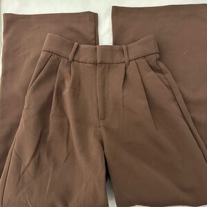 Abercrombie & Fitch Brown Trousers